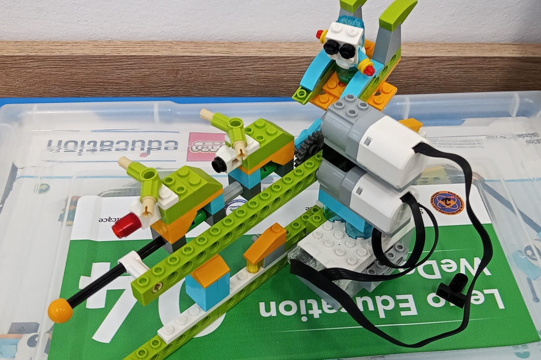 Świąteczne roboty Lego WeDo Education