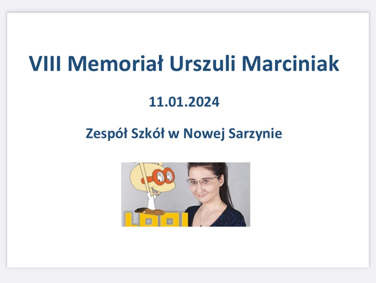 VIII Memoriał Urszuli Marciniak